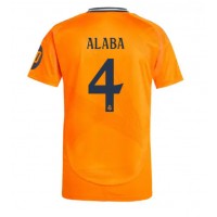 Camisa de time de futebol Real Madrid David Alaba #4 Replicas 2º Equipamento 2024-25 Manga Curta